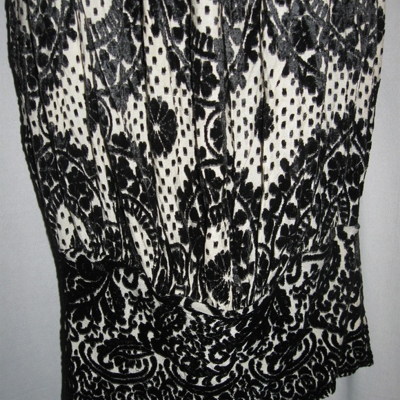 Diane von Furstenberg Velvet Strapless Dress - Picture 3 of 4